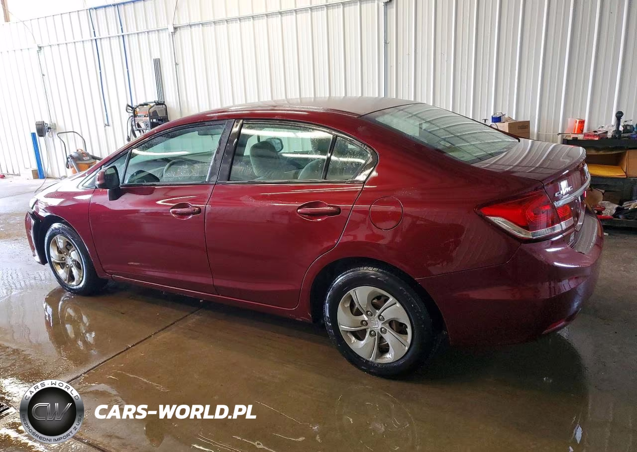 2013 Honda Civic Lx VIN:2HGFB2F58DH561648 - 2