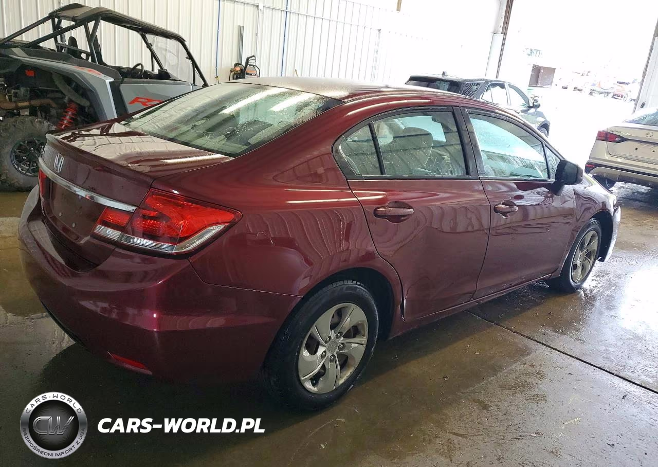 2013 Honda Civic Lx VIN:2HGFB2F58DH561648 - 3