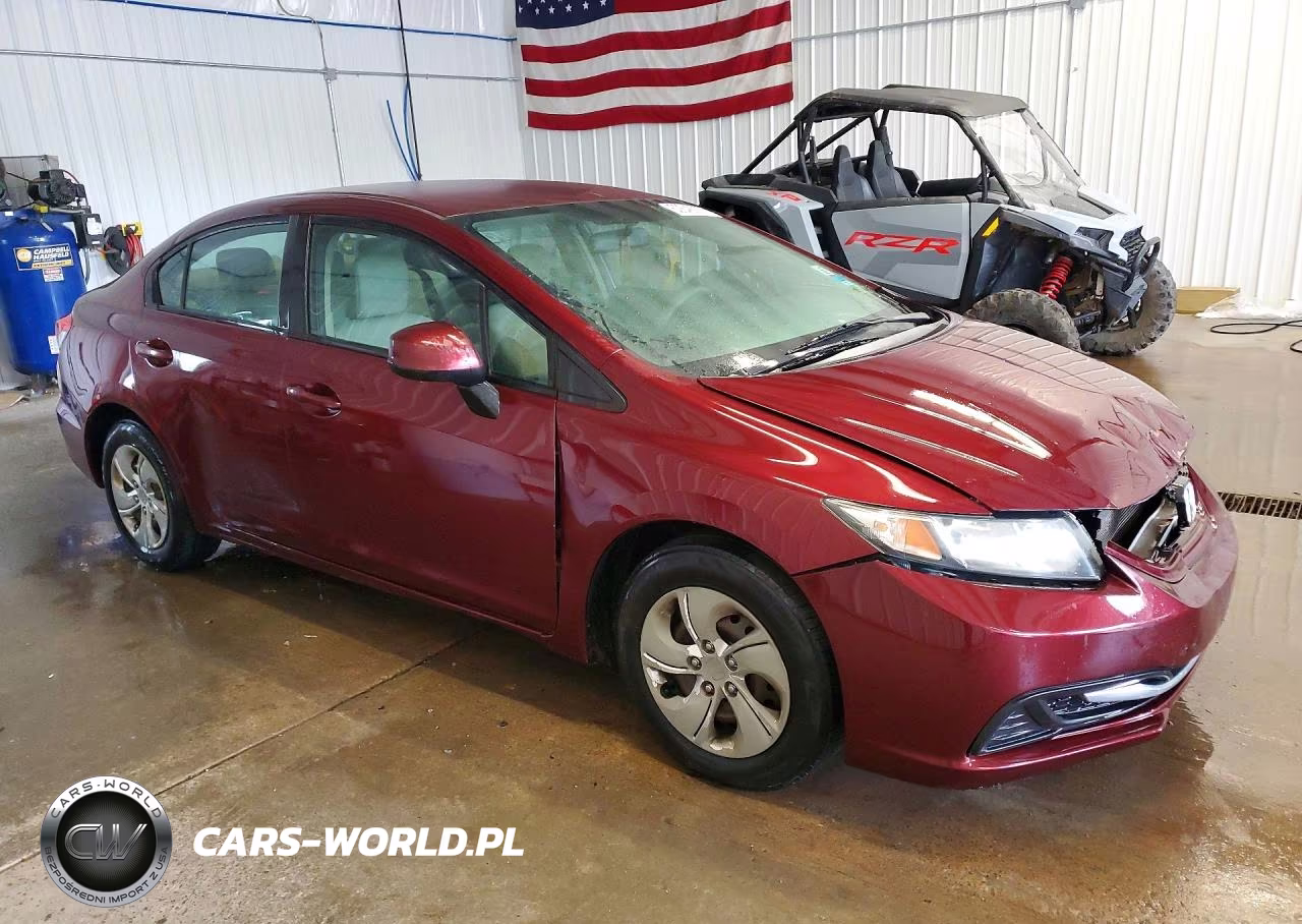 2013 Honda Civic Lx VIN:2HGFB2F58DH561648 - 4