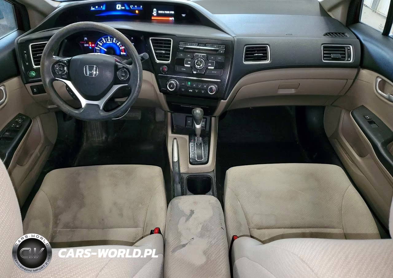 2013 Honda Civic Lx VIN:2HGFB2F58DH561648 - 8