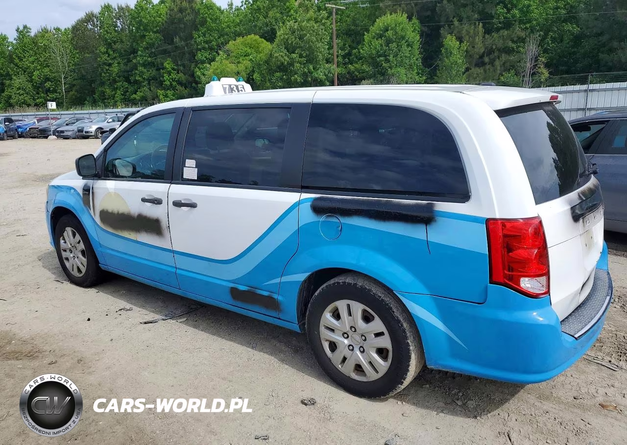 2019 Dodge Grand Caravan Se VIN:2C4RDGBG5KR765986 - 2