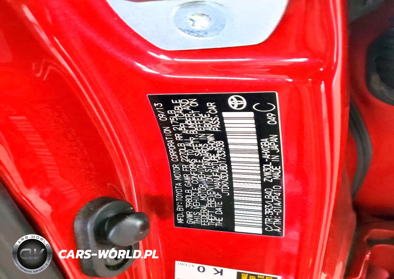 2013 Toyota Prius Five VIN:JTDKN3DU8D1733938 - 12