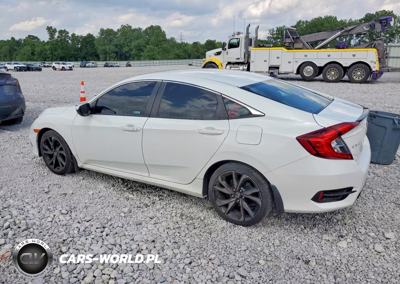 2021 Honda Civic Sport VIN:19XFC2F86ME001161 - 2