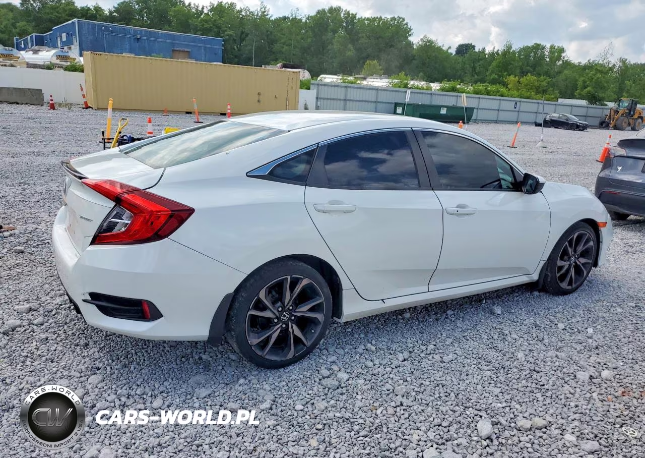 2021 Honda Civic Sport VIN:19XFC2F86ME001161 - 3