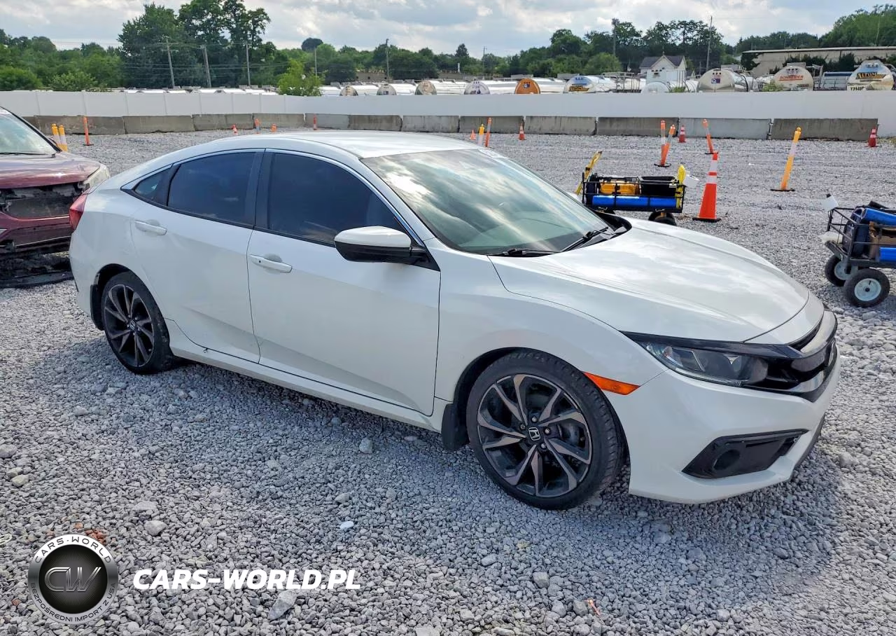 2021 Honda Civic Sport VIN:19XFC2F86ME001161 - 4
