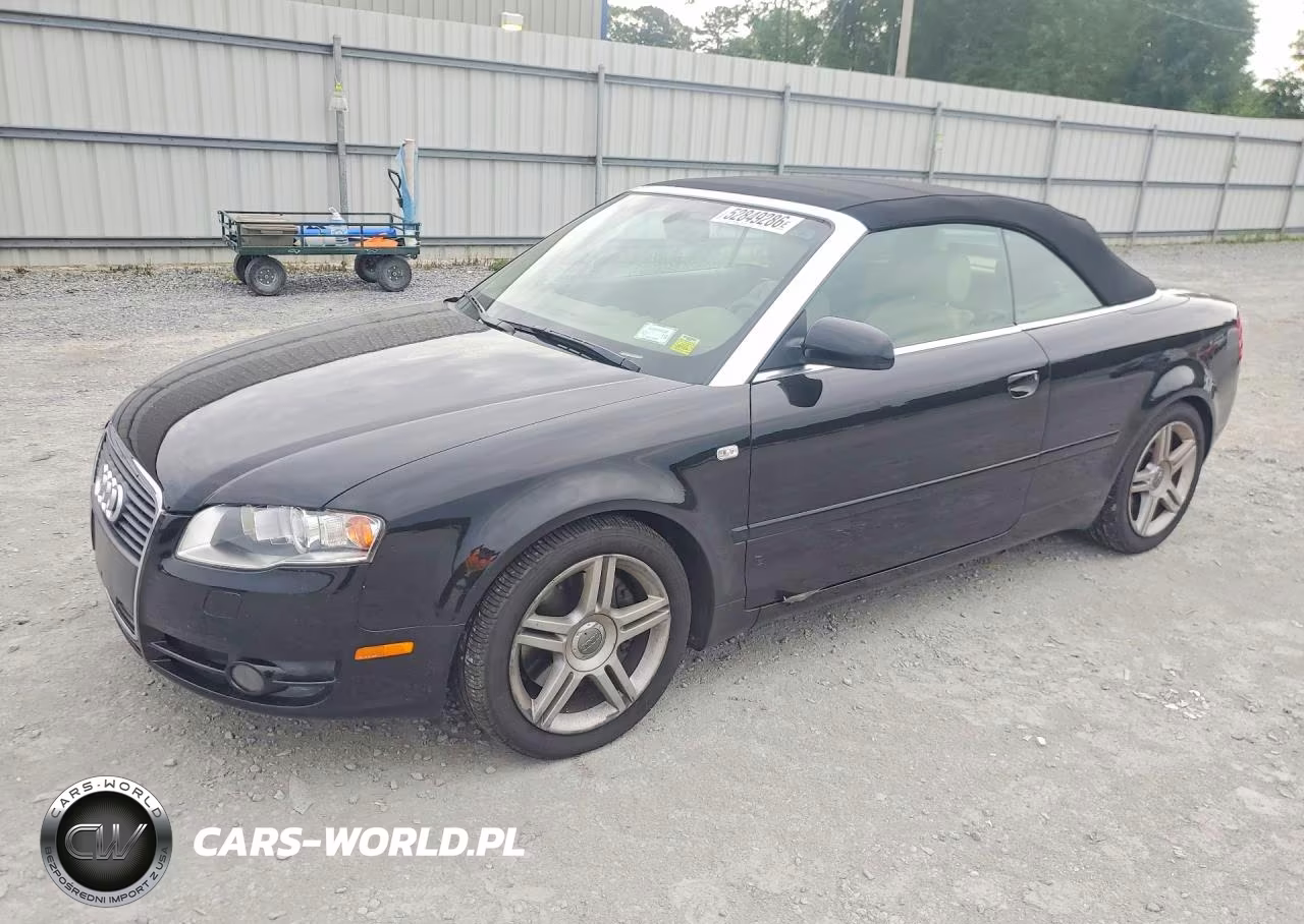 2007 Audi A4 2.0T Cabriolet