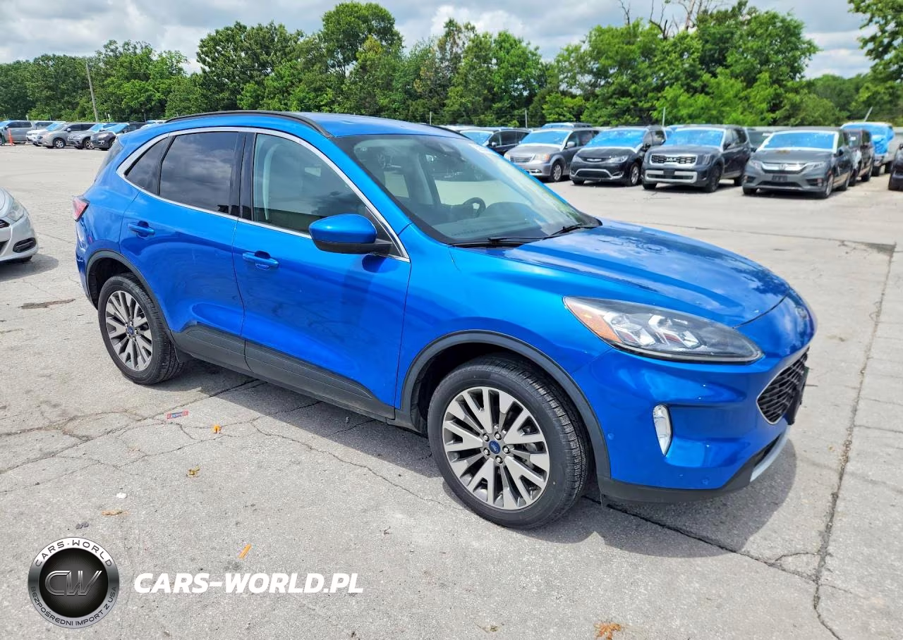 2021 Ford Escape Titanium VIN:1FMCU9J92MUA70886 - 4