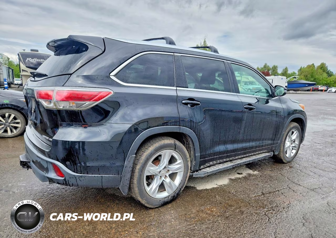 2015 Toyota Highlander Limited VIN:5TDDKRFH6FS075353 - 3