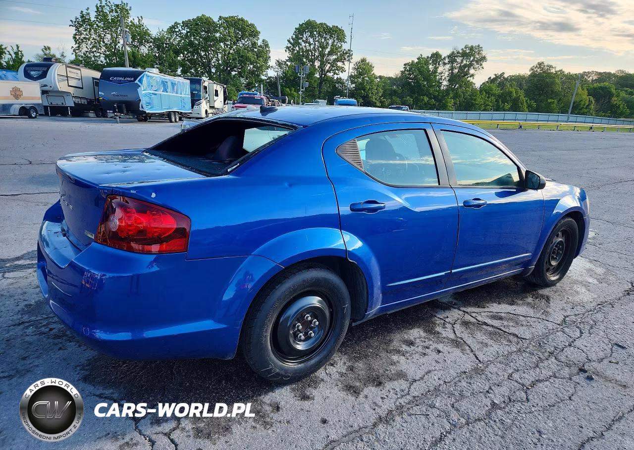 2012 Dodge Avenger Se VIN:1C3CDZAG0CN258791 - 3