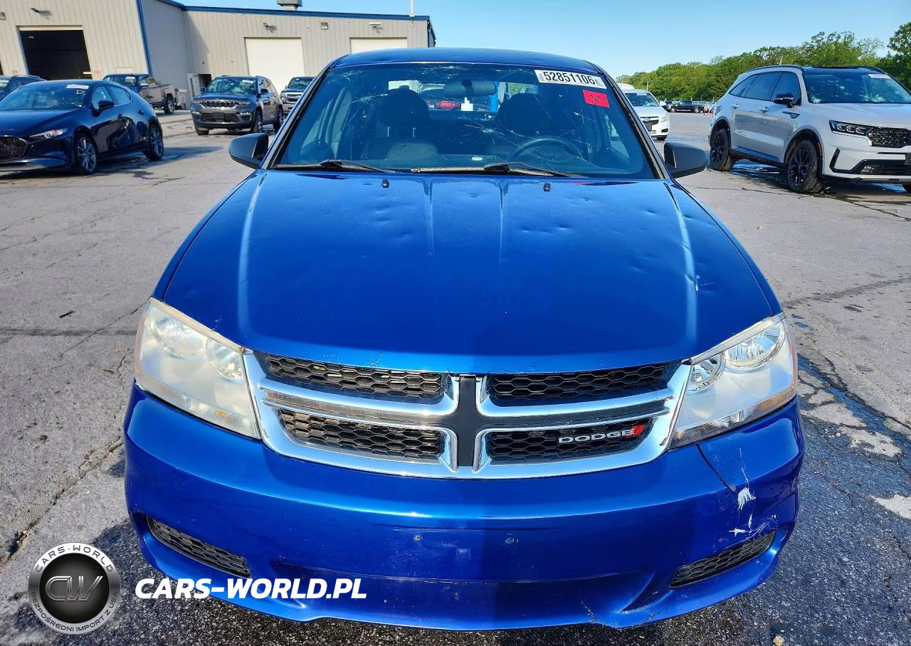 2012 Dodge Avenger Se VIN:1C3CDZAG0CN258791 - 5