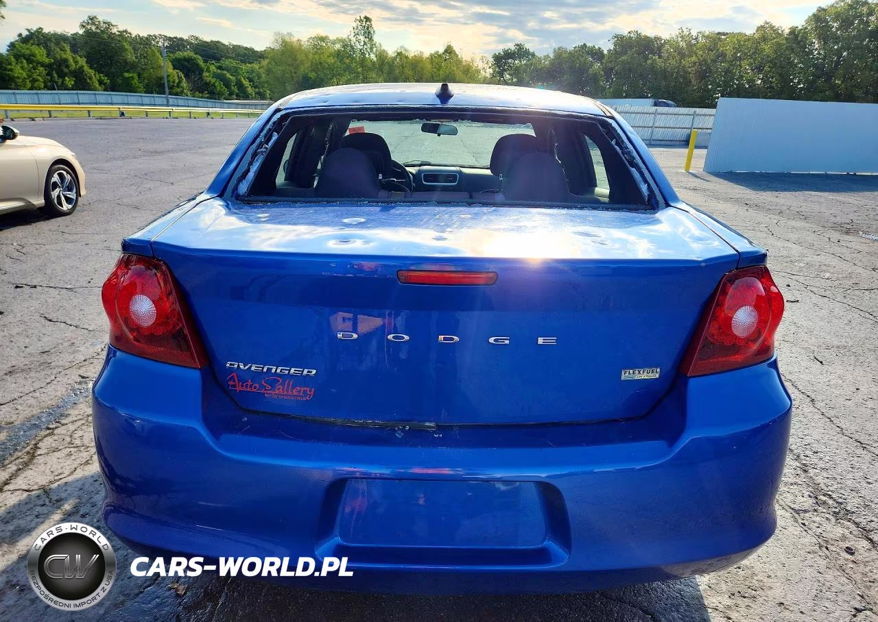 2012 Dodge Avenger Se VIN:1C3CDZAG0CN258791 - 6