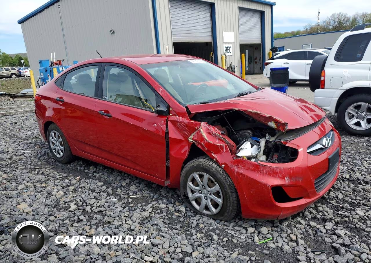 2012 Hyundai Accent Gls VIN:KMHCT4AE1CU060450 - 4
