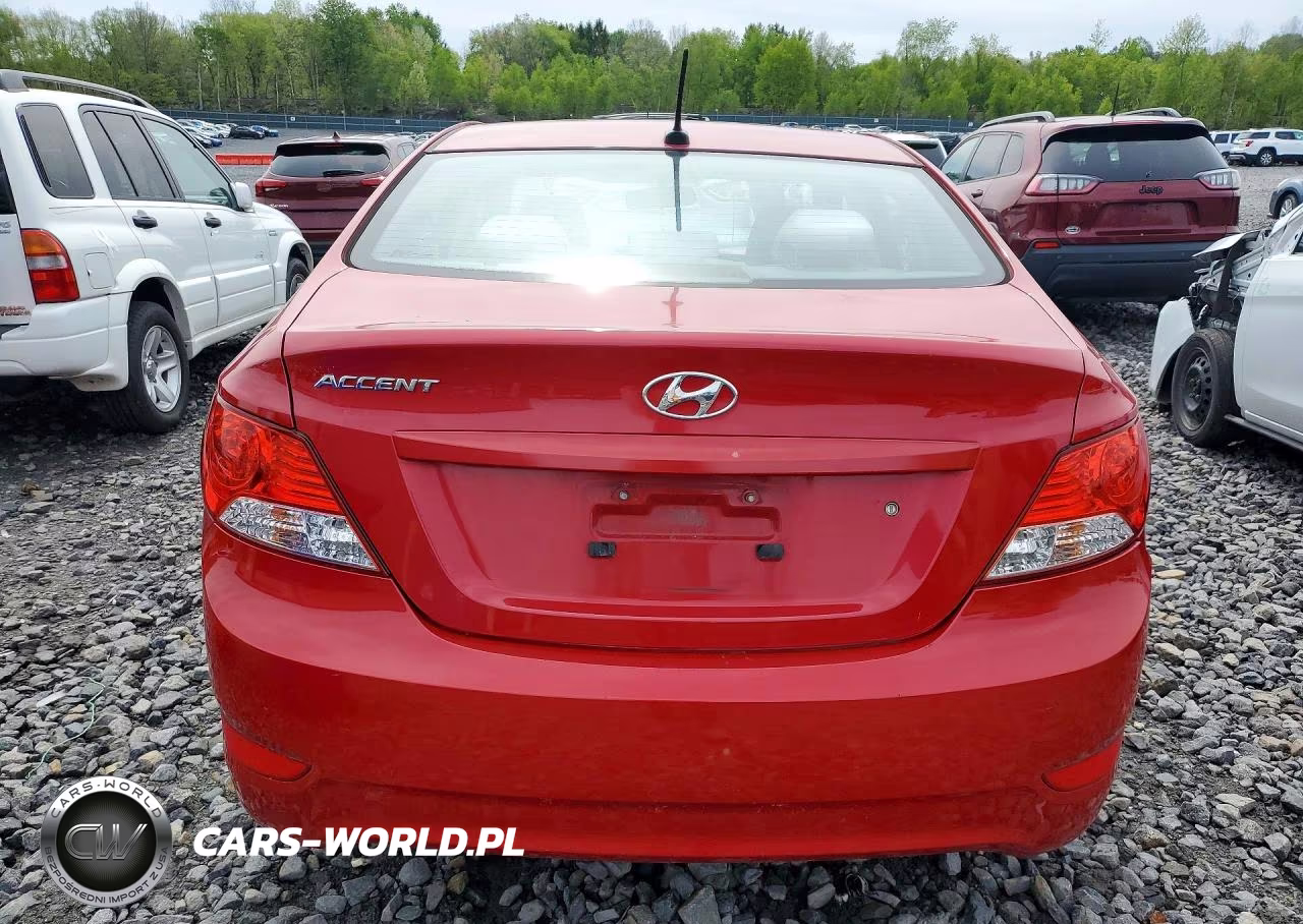 2012 Hyundai Accent Gls VIN:KMHCT4AE1CU060450 - 6
