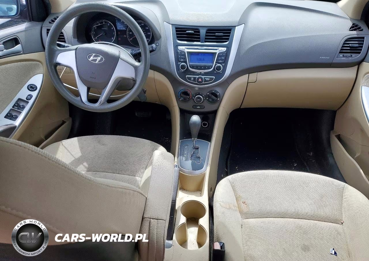 2012 Hyundai Accent Gls VIN:KMHCT4AE1CU060450 - 8
