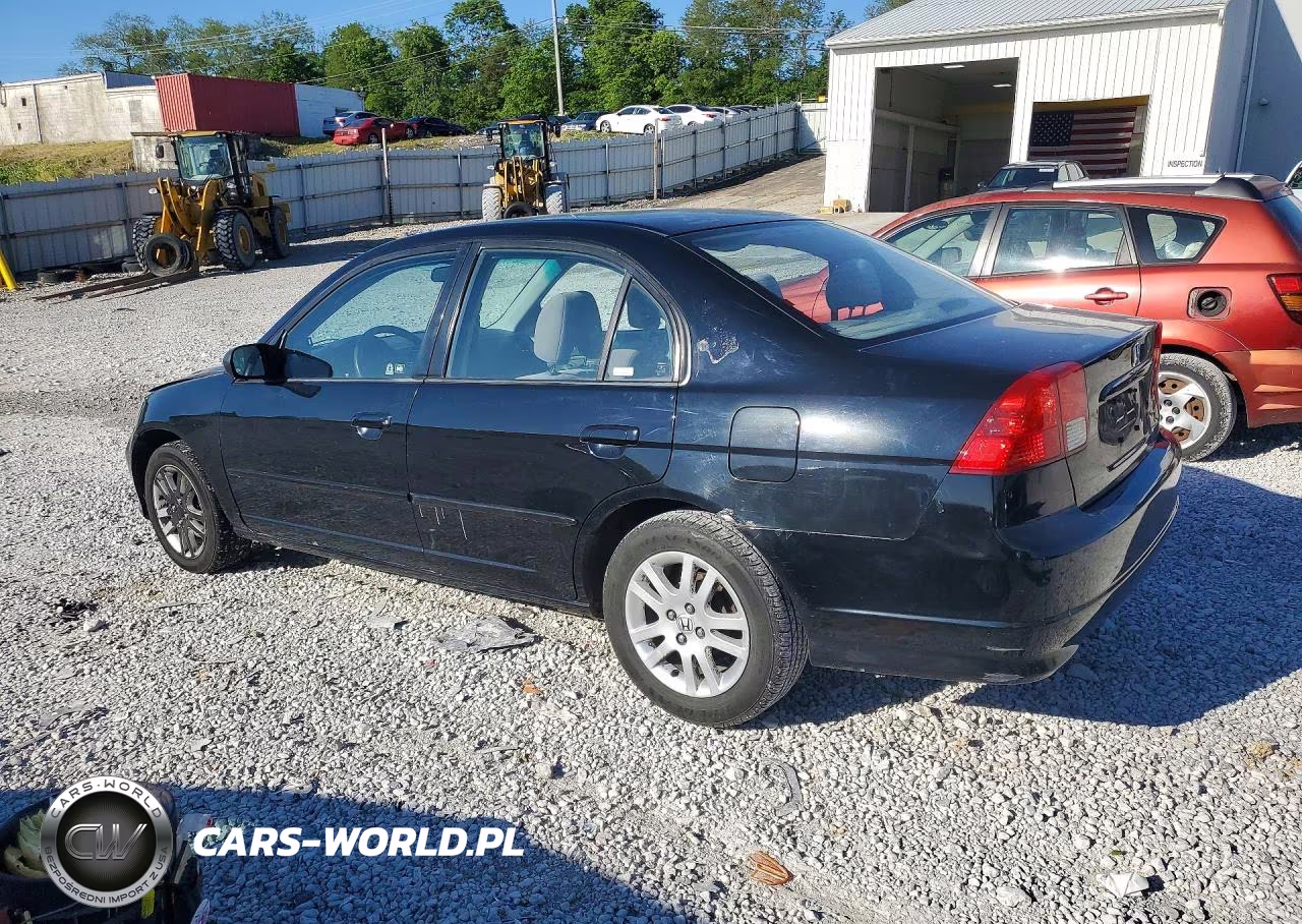 2005 Honda Civic Lx VIN:JHMES16515S002651 - 2