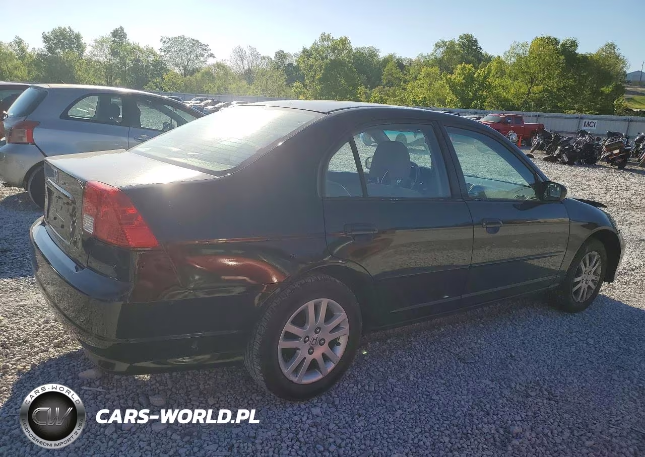 2005 Honda Civic Lx VIN:JHMES16515S002651 - 3