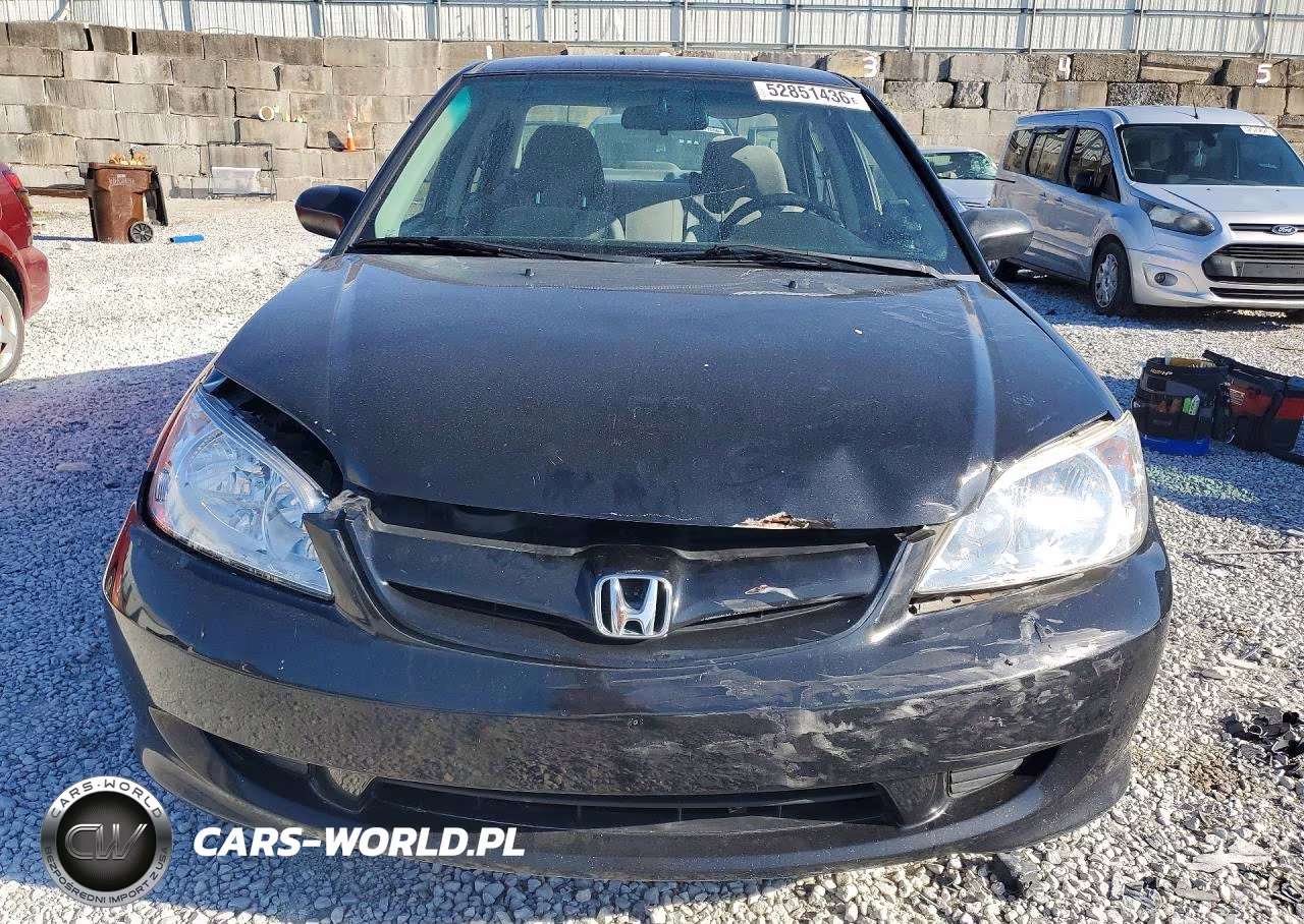2005 Honda Civic Lx VIN:JHMES16515S002651 - 5