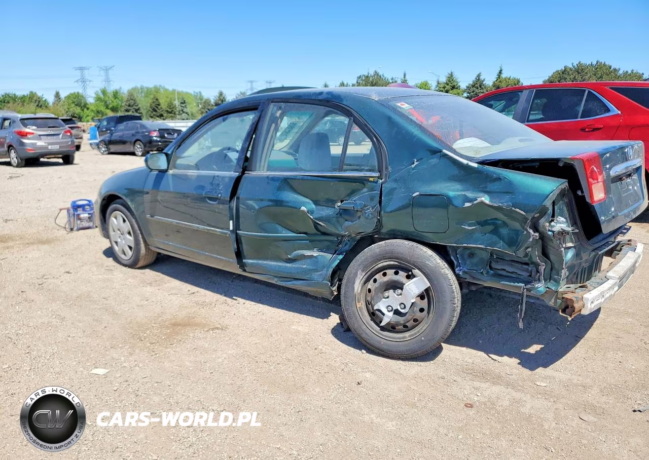 2002 Honda Civic Ex VIN:1HGES26742L008265 - 2