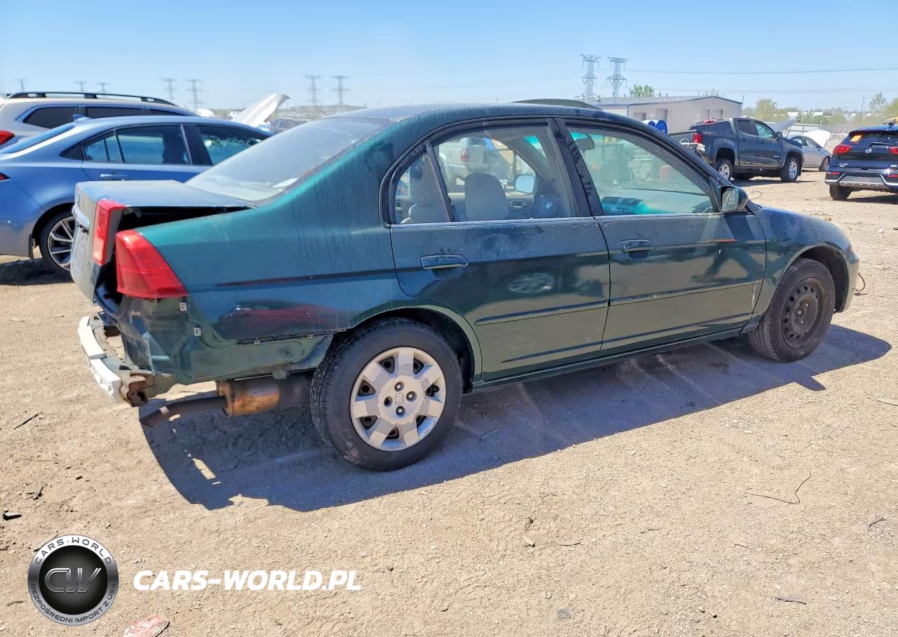 2002 Honda Civic Ex VIN:1HGES26742L008265 - 3