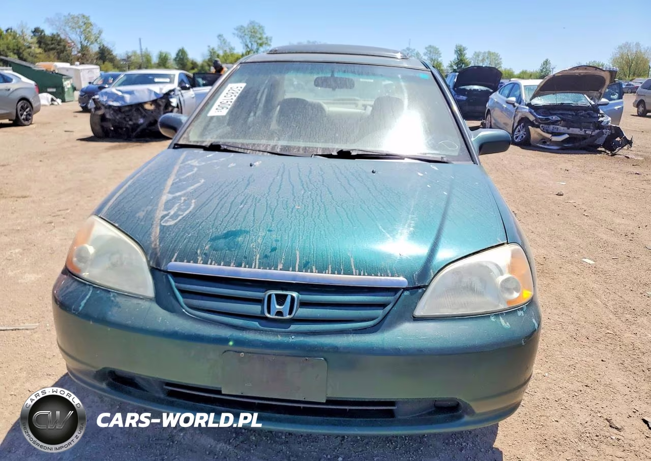 2002 Honda Civic Ex VIN:1HGES26742L008265 - 5