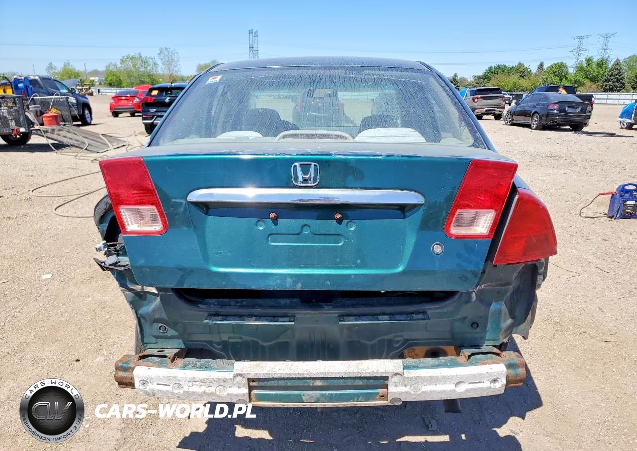 2002 Honda Civic Ex VIN:1HGES26742L008265 - 6