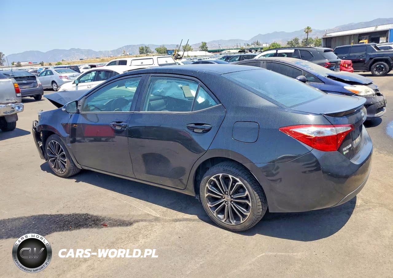 2015 Toyota Corolla S Plus VIN:2T1BURHE6FC323372 - 2