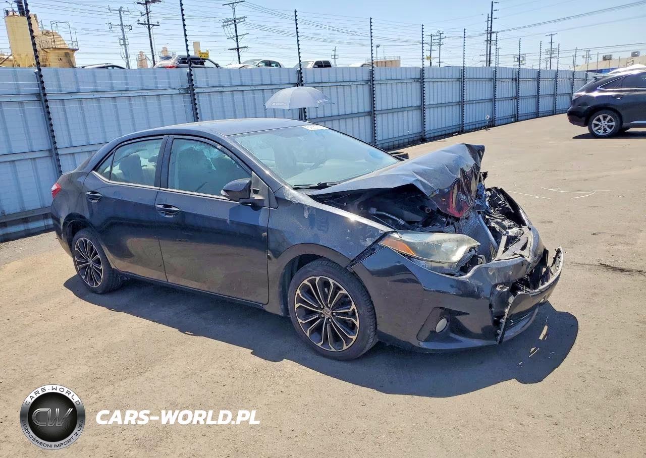 2015 Toyota Corolla S Plus VIN:2T1BURHE6FC323372 - 4