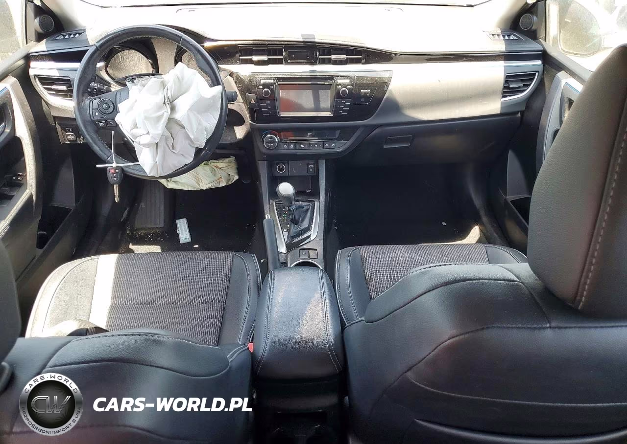 2015 Toyota Corolla S Plus VIN:2T1BURHE6FC323372 - 8