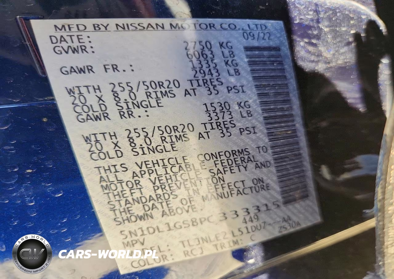 2023 Infiniti Qx60 Sensory VIN:5N1DL1GS8PC333315 - 13