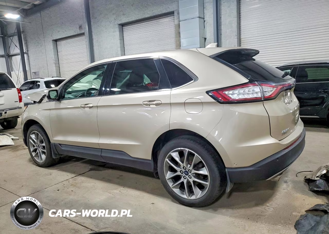 2017 Ford Edge Titanium VIN:2FMPK4K98HBB15219 - 2