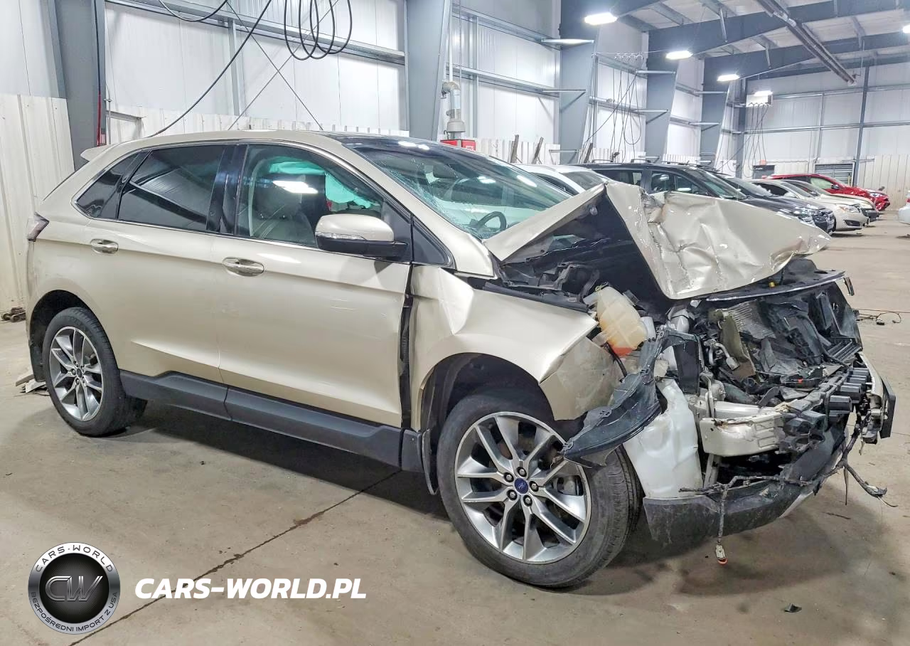 2017 Ford Edge Titanium VIN:2FMPK4K98HBB15219 - 4