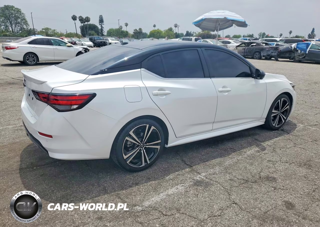 2022 Nissan Sentra Sr VIN:3N1AB8DV5NY287421 - 3
