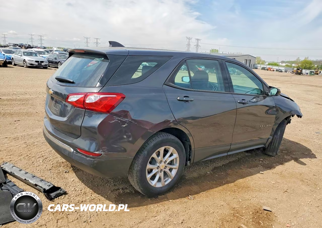 2018 Chevrolet Equinox Ls VIN:2GNAXHEV8J6160551 - 3