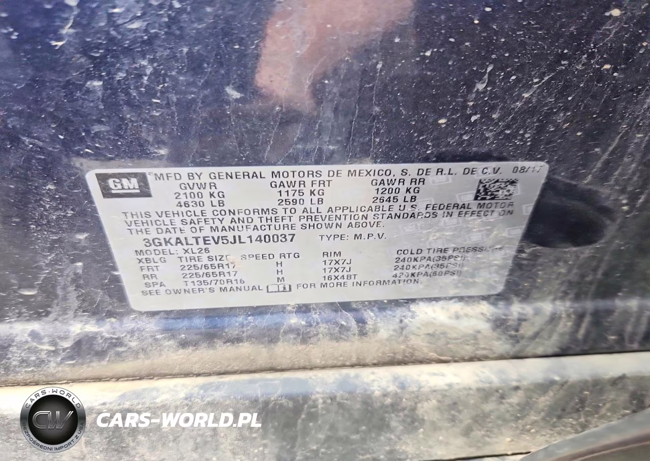 2018 GMC Terrain Sle VIN:3GKALTEV5JL140037 - 14