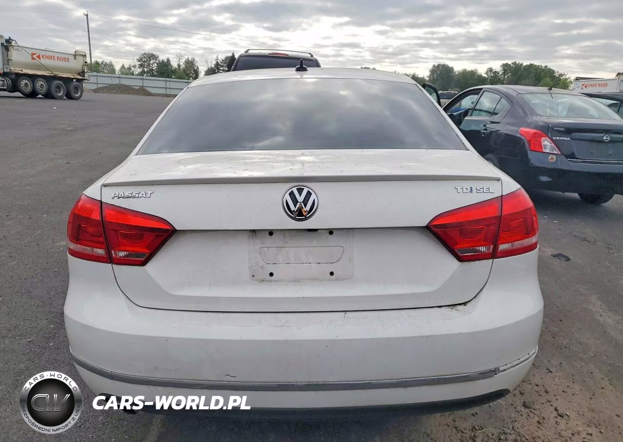 2014 Volkswagen Passat Sel VIN:1VWCN7A36EC009627 - 6