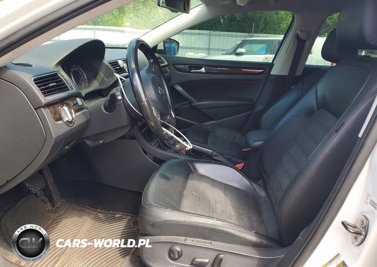 2014 Volkswagen Passat Sel VIN:1VWCN7A36EC009627 - 7