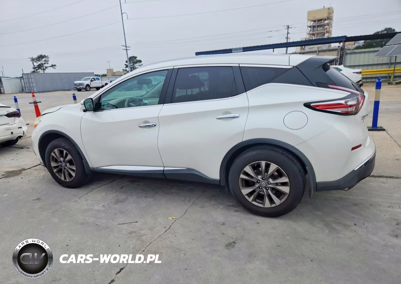 2016 Nissan Murano Sl VIN:5N1AZ2MG3GN126276 - 2
