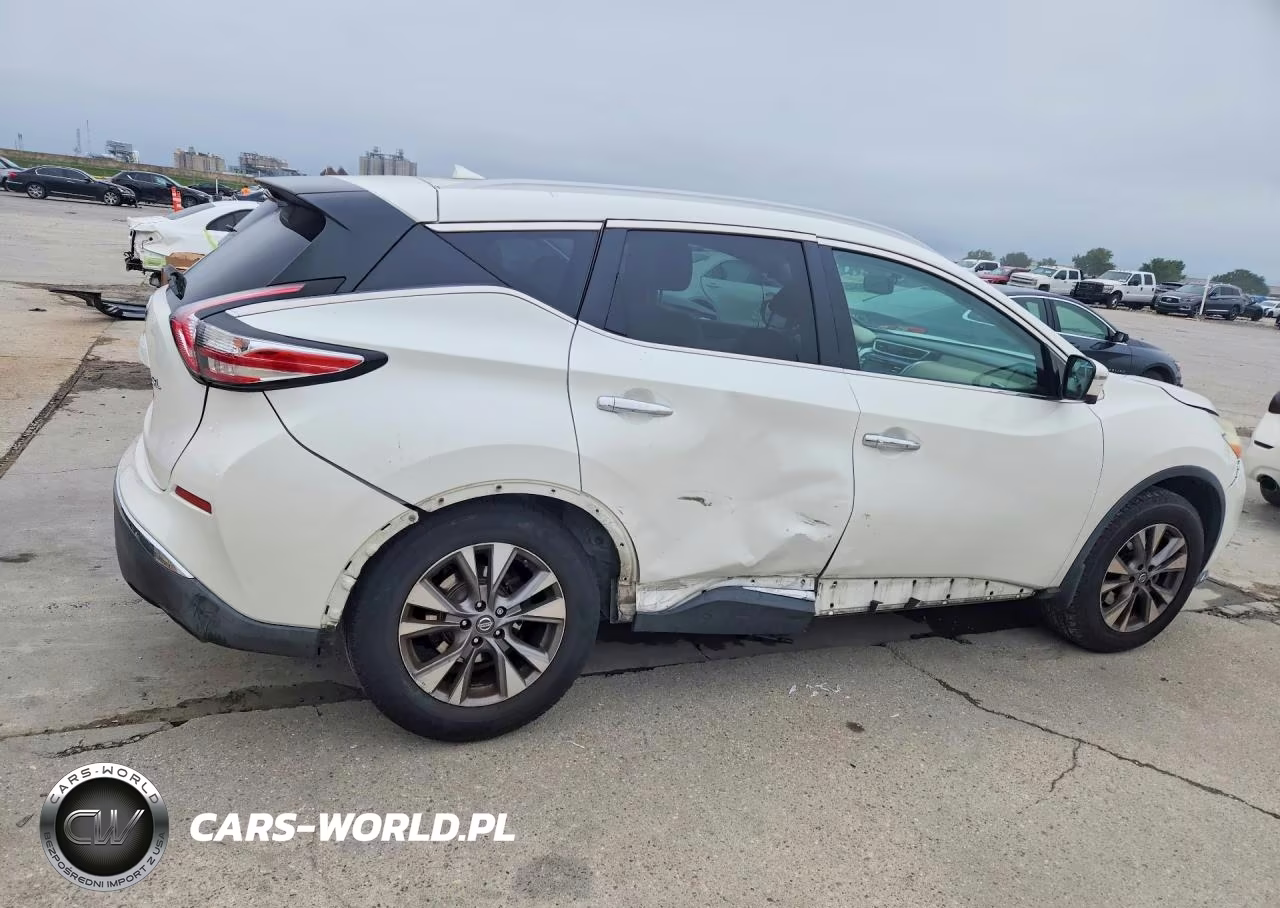2016 Nissan Murano Sl VIN:5N1AZ2MG3GN126276 - 3