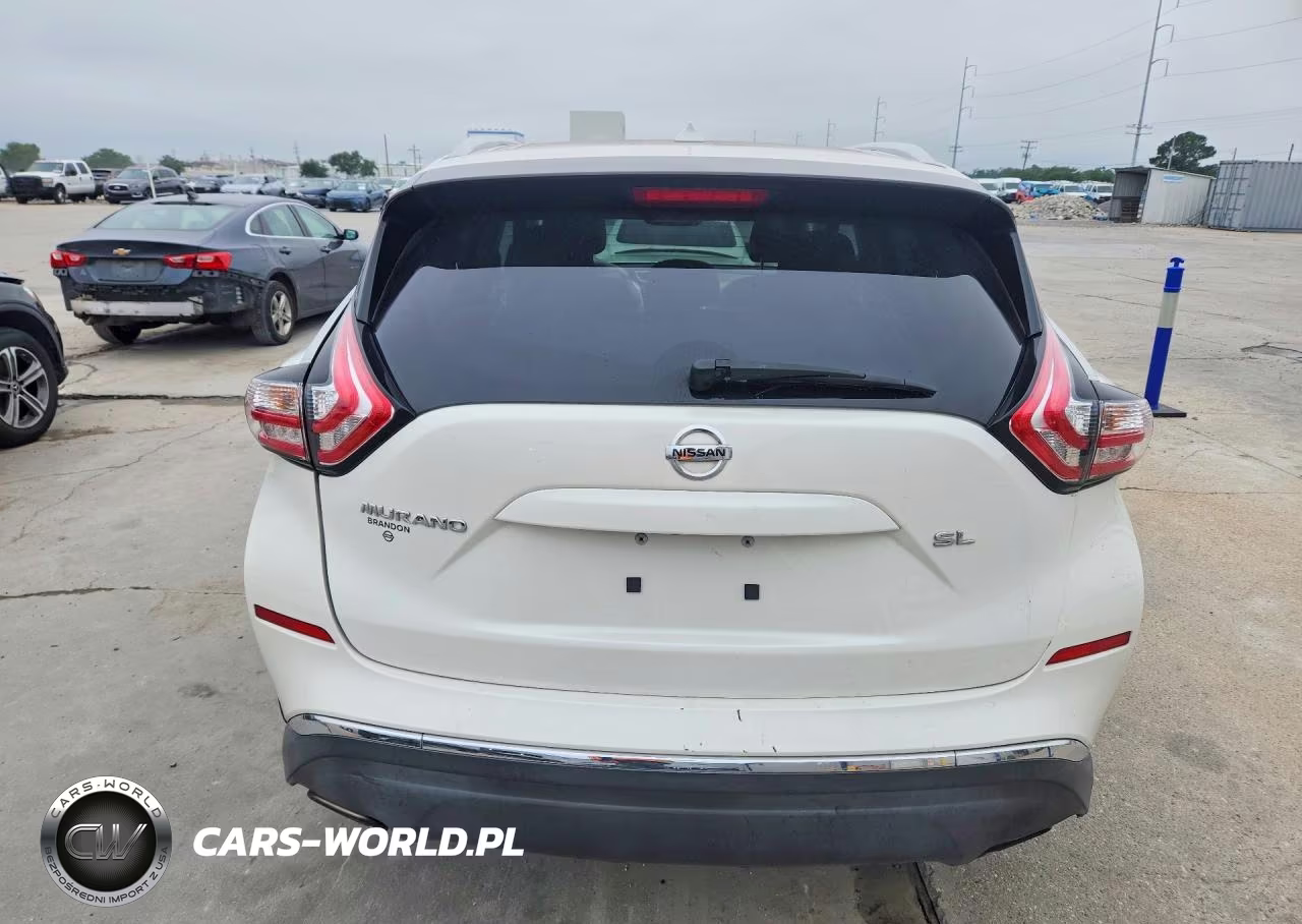 2016 Nissan Murano Sl VIN:5N1AZ2MG3GN126276 - 6
