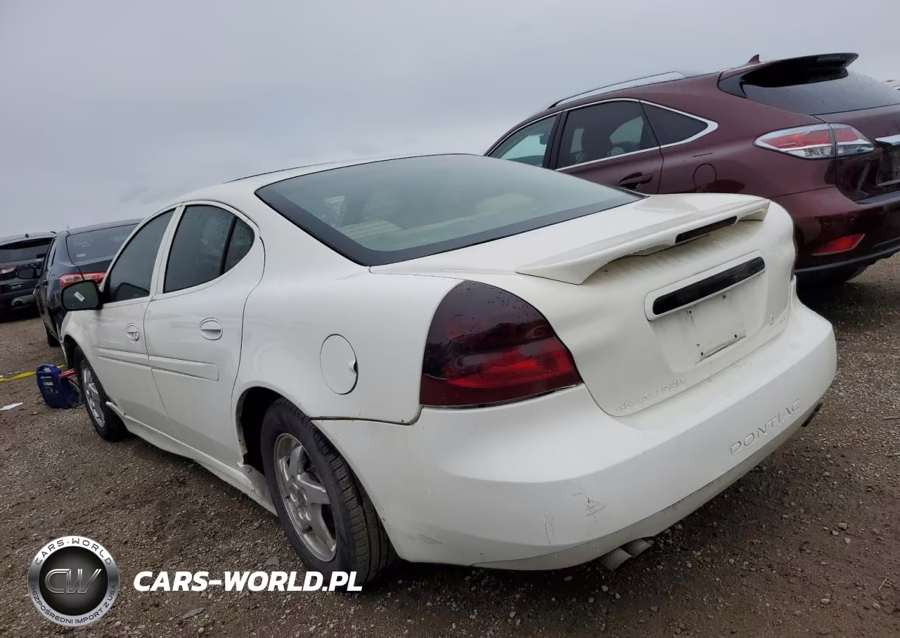 2004 Pontiac Grand Prix Gt2 VIN:2G2WS542241205539 - 2