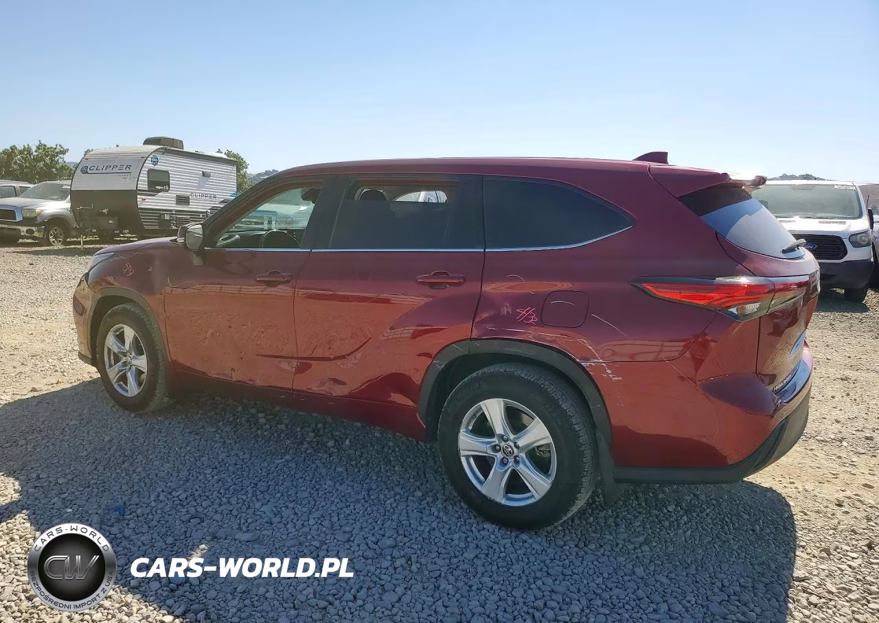 2020 Toyota Highlander Le VIN:5TDBZRBH6LS505631 - 2