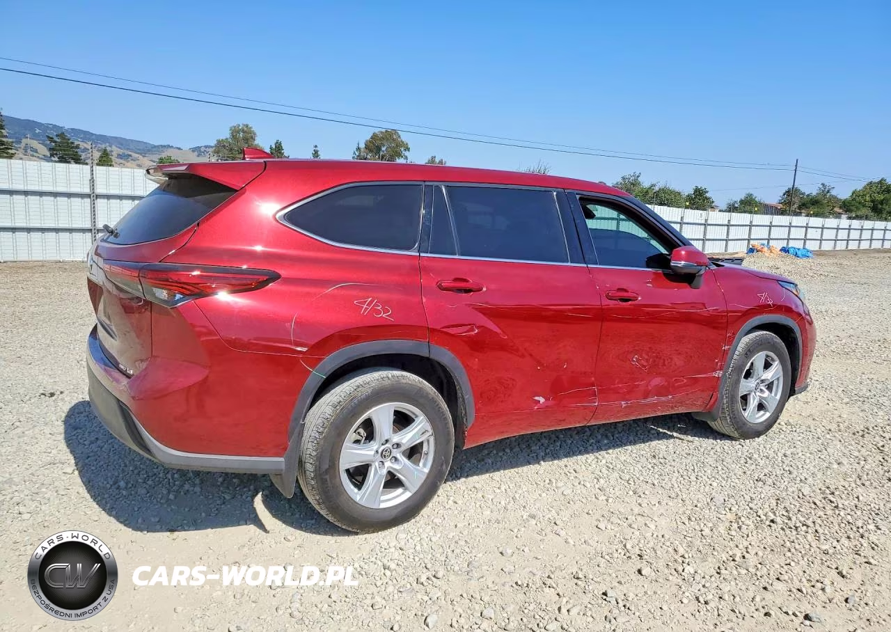 2020 Toyota Highlander Le VIN:5TDBZRBH6LS505631 - 3