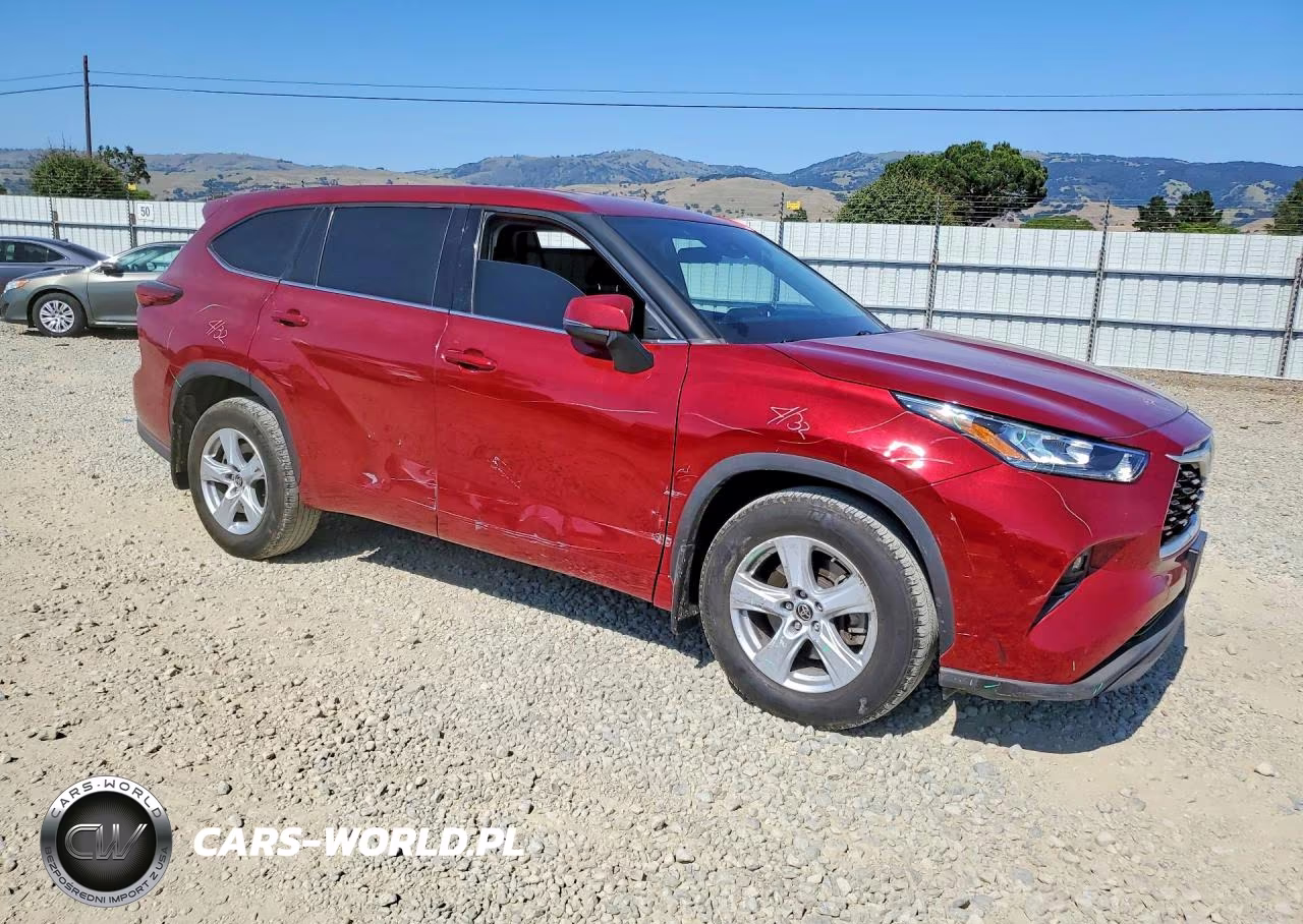 2020 Toyota Highlander Le VIN:5TDBZRBH6LS505631 - 4