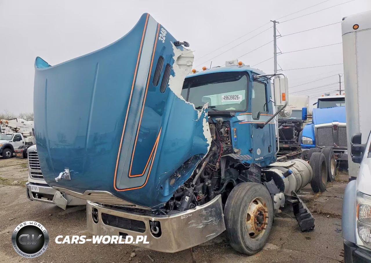 2015 Mack Cxu613 Semi Truck VIN:1M1AW02Y3FM051743 - 2