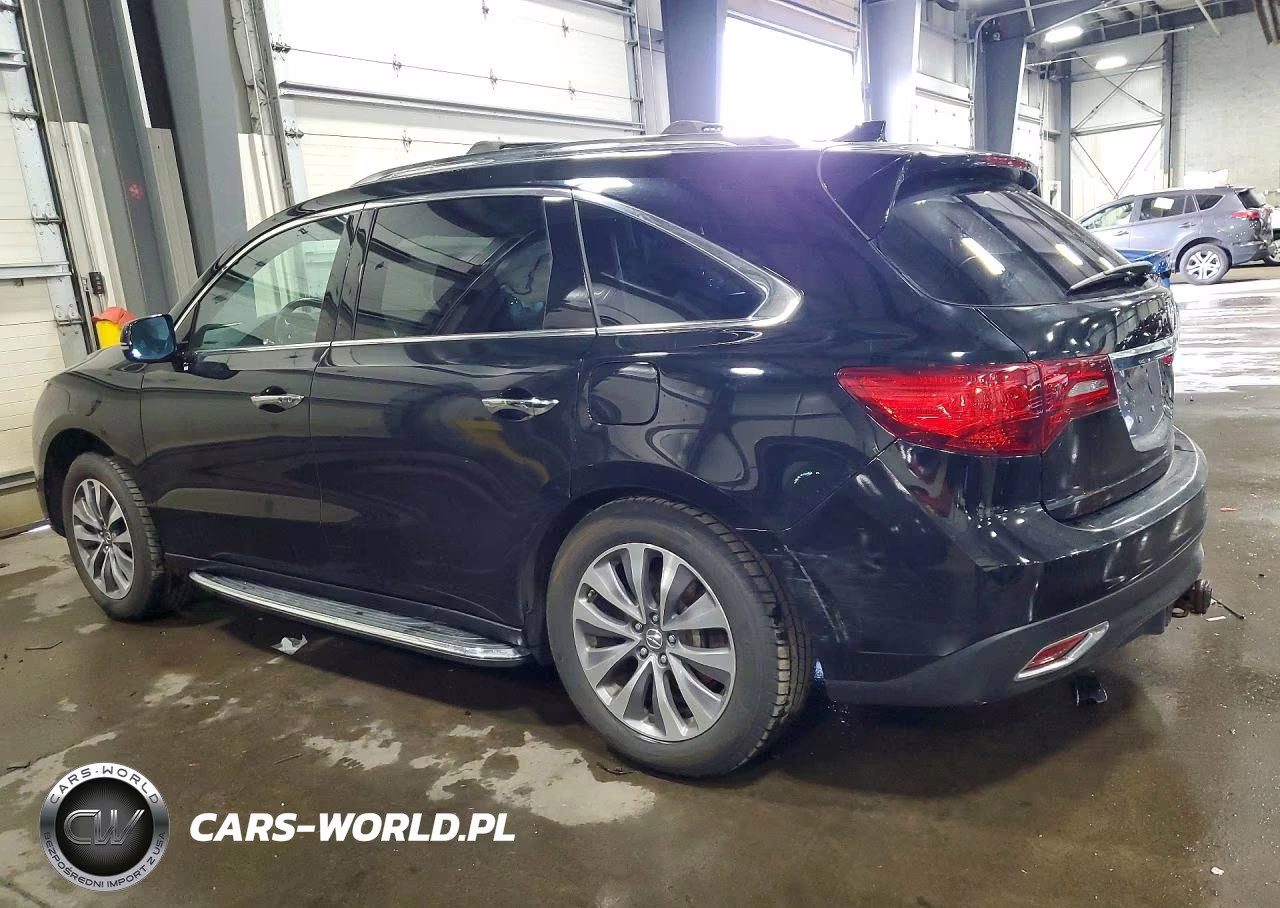 2014 Acura Mdx Technology VIN:5FRYD4H6XEB038317 - 2