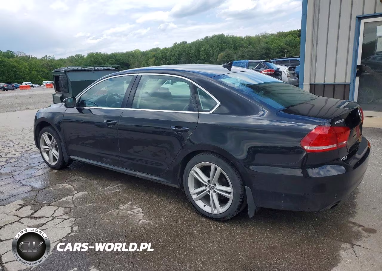 2014 Volkswagen Passat Se VIN:1VWBT7A30EC082087 - 2