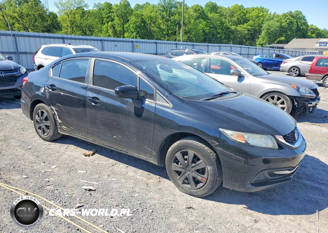 2014 Honda Civic Lx VIN:2HGFB2F56EH549242 - 4