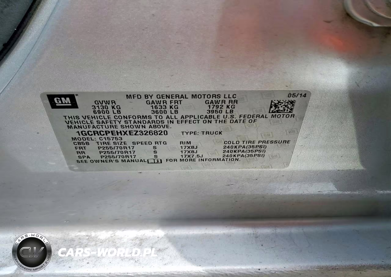 2014 Chevrolet Silverado C1500 VIN:1GCRCPEHXEZ326820 - 13