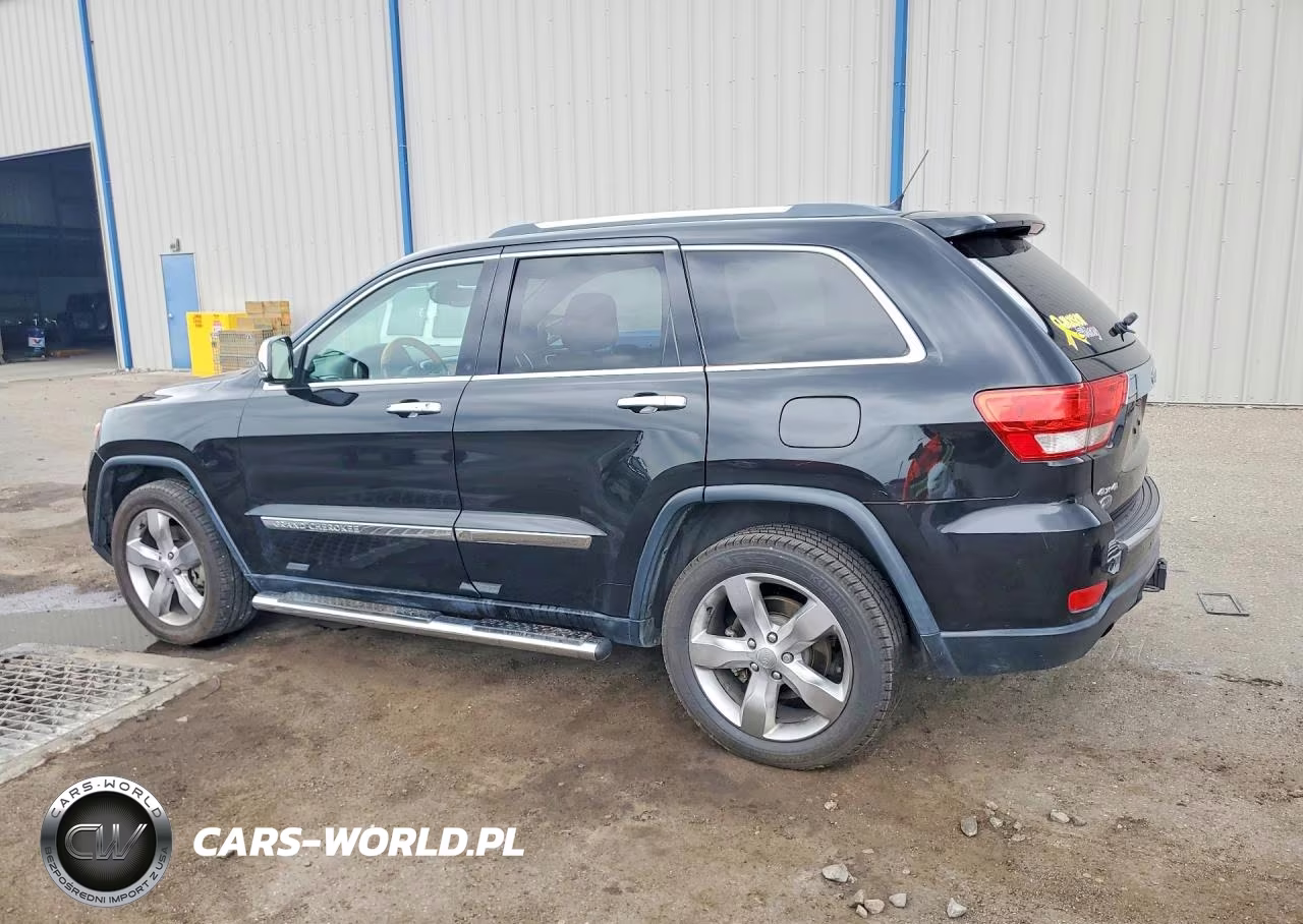 2013 Jeep Grand Cherokee Overland VIN:1C4RJFCT3DC633268 - 2