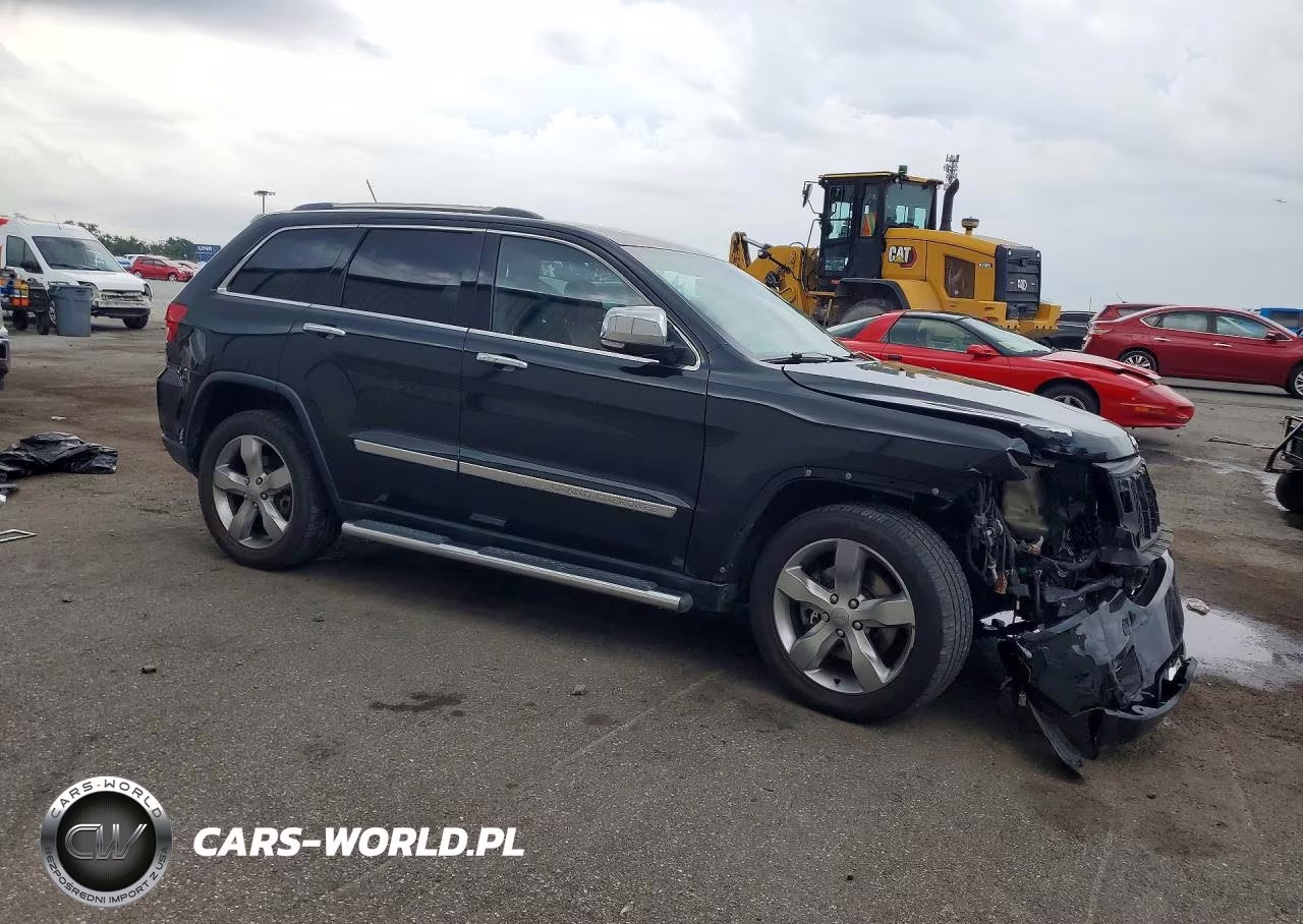 2013 Jeep Grand Cherokee Overland VIN:1C4RJFCT3DC633268 - 4